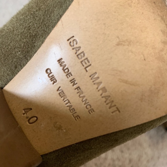 Isabel Marant Suede And Leather Ankle Boots 🔥🍃 - Picture 2 of 3